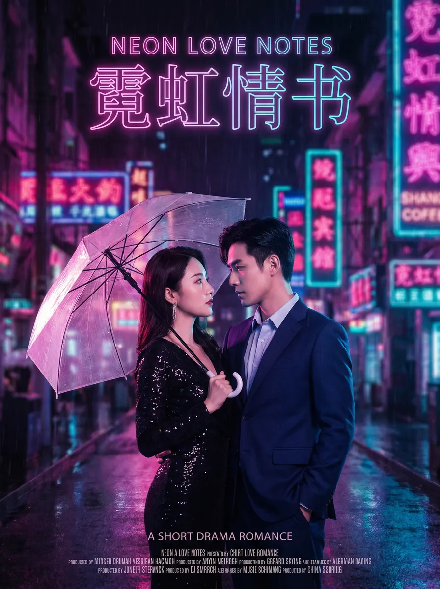 住在我隔壁的甲方 热播都市爱情短剧 - 霓虹情书海报